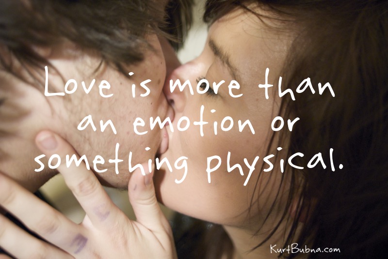 Love is more than an emotion